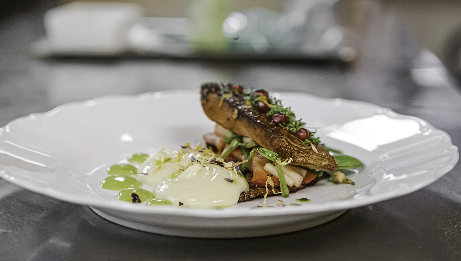 Är gott i vår restaurang